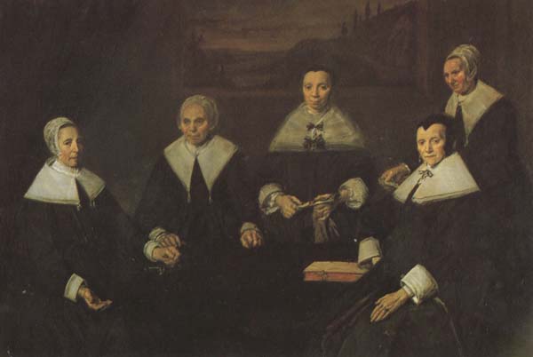 Frans Hals The Lady-Governors of the Old Men's Almshouse at Haarlem (mk45)